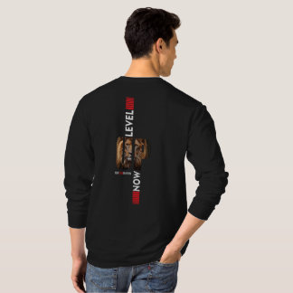 Next Level Lion Mens Long Sleeve T-Shirt