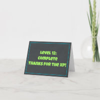 Next Level Thank You Card