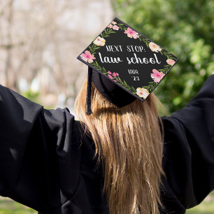 Next Stop Law School   Custom Class Year Graduation Cap Topper