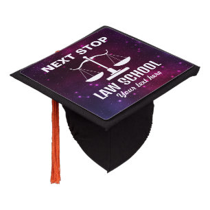 Next Stop Law School Graduation Cap Topper