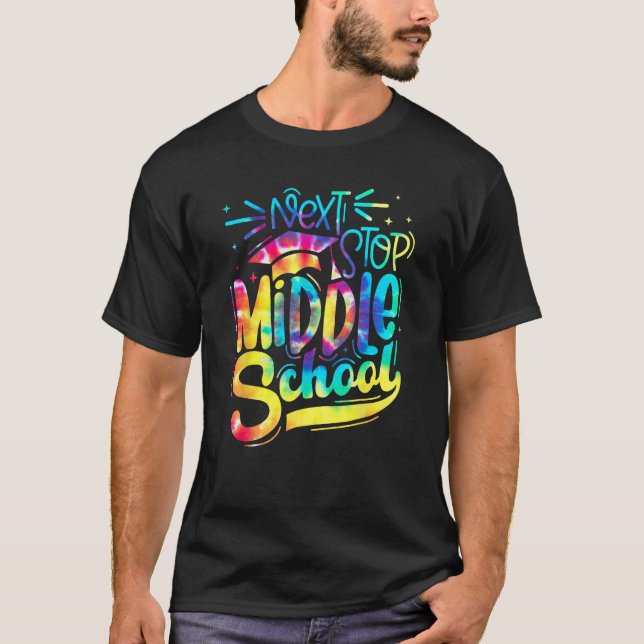Next Stop Middle School Elementary School 2023 T-Shirt (Front)