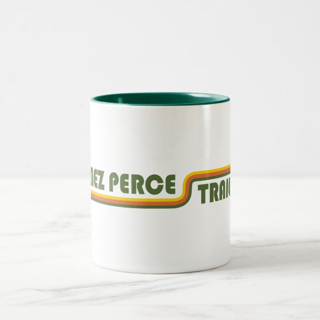 Nez Perce Trail Two-Tone Coffee Mug (Center)