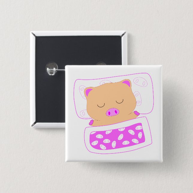 Nezo 2 Inch Square Button (Front & Back)