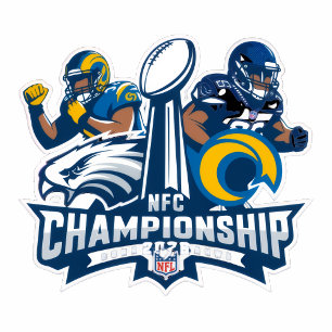 NFC Championship Football T-Shirt – Rams vs Seahaw
