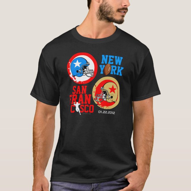 NFC Finals Football 2012 T-Shirt (Front)