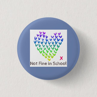 NFIS Small Badge (Blue) 1 Inch Round Button