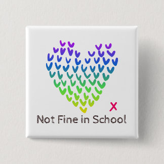 NFIS Square Badge 2 Inch Square Button