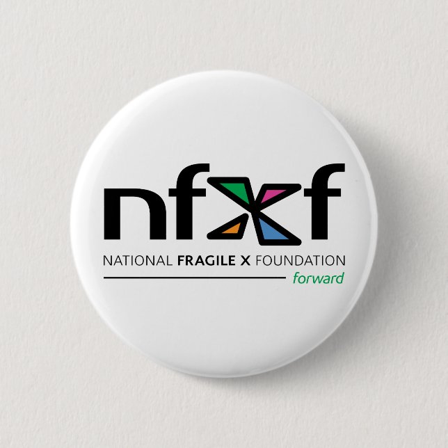 NFXF Forward 2 Inch Round Button (Front)