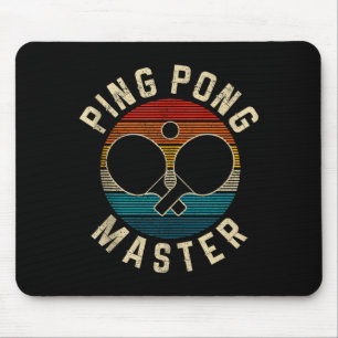 Ng Ng Master Vintage Table Tennis Player Funny Gif Mouse Pad