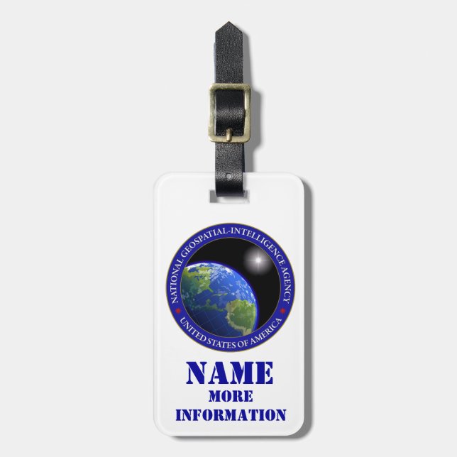 NGA LUGGAGE TAG (Front Vertical)