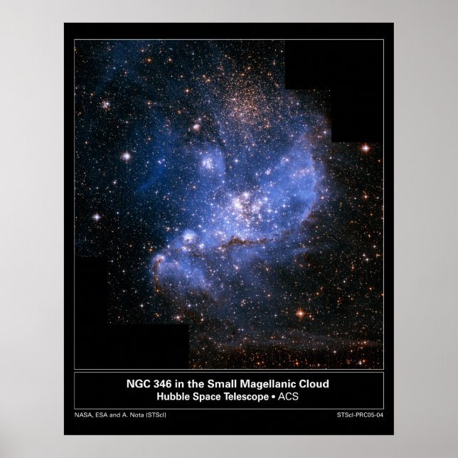 NGC346-2005-04-a Poster (Front)