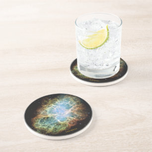 NGC 1952 Supernova Crab Nebula NASA Photo Coaster