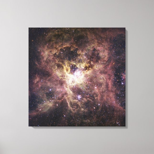 NGC 2070, The Tarantula Nebula Canvas Print (Front)