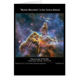 NGC-3372 "montagne mystique "