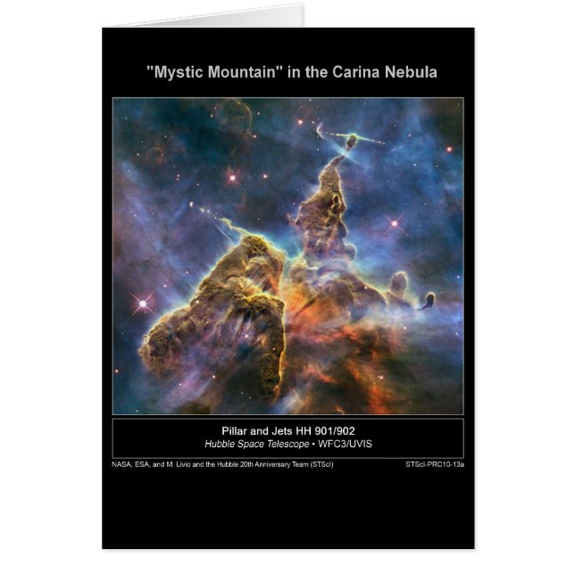 NGC-3372 "Montagne mystique" (Devant)