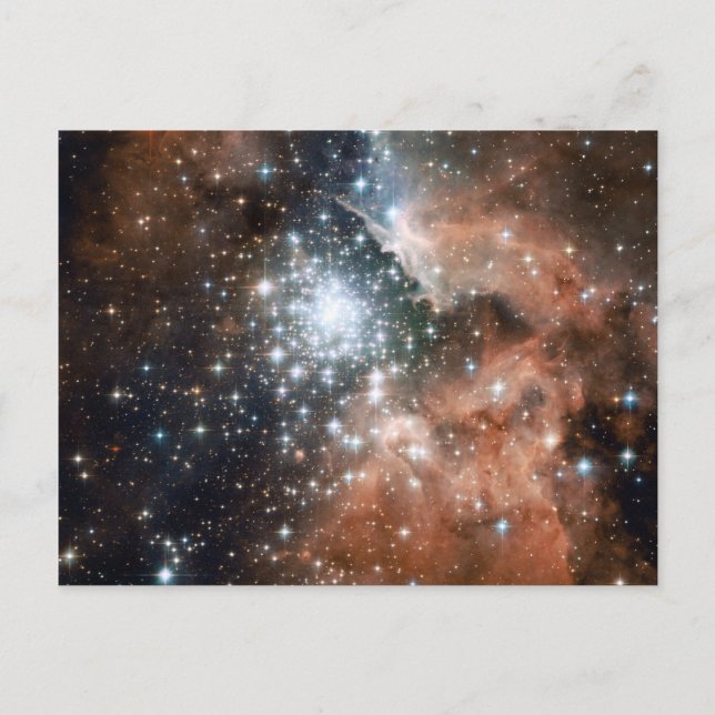 Ngc 3603 Emission Nebula Postcard (Front)