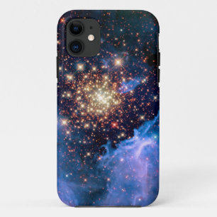 NGC 3603 Star Cluster - NASA Hubble Space Photo iPhone 11 Case