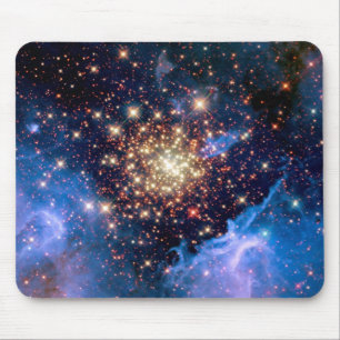 NGC 3603 Star Cluster - NASA Hubble Space Photo Mouse Pad
