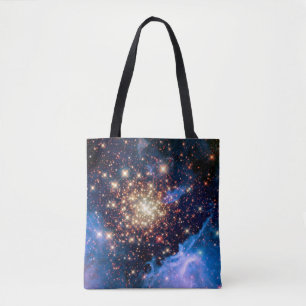 NGC 3603 Star Cluster - NASA Hubble Space Photo Tote Bag