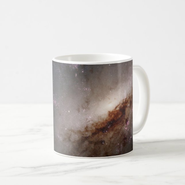 Ngc 4258 Undergoing Intense Star Formation. Coffee Mug (Front Right)