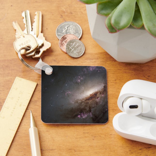 Ngc 4258 Undergoing Intense Star Formation. Keychain (Desk)