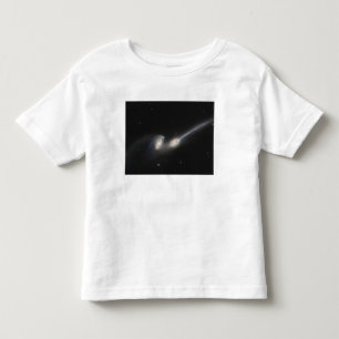 NGC 4676, also known as the Mice Galaxies Toddler T-shirt