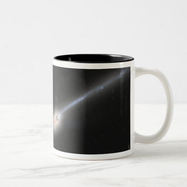 NGC 4676, also known as the Mice Galaxies Two-Tone Coffee Mug (Right)