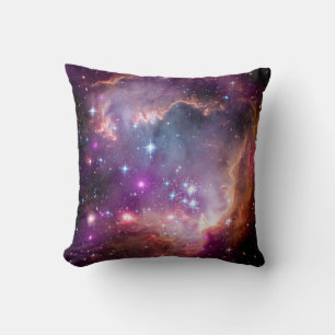 NGC 602 Star Formation - NASA Hubble Space Photo Throw Pillow