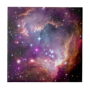NGC 602 Star Formation - NASA Hubble Space Photo Tile