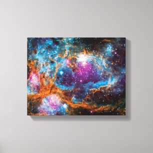 NGC 6357 Star Forming Region Colourful Space Photo Canvas Print