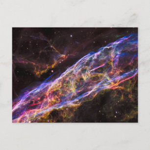 Ngc 6960, The Witch's Broom Nebula. Postcard