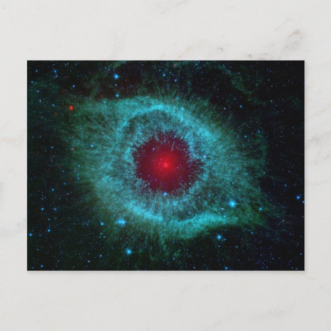 NGC 7293 The Helix Nebula NASA Postcard (Front)