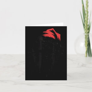 Nge Christmas Cat Chaotic Vintage Anti Xmas Horror Card