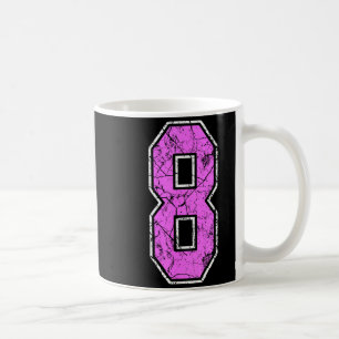 Nge Nk And Nk Number 8 Jersey Player Uniform #8 Coffee Mug