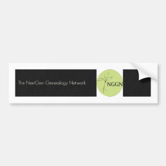 NGGN Black Bumper Sticker