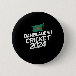 Ngladesh Flag Cricket 2025 Fans Player Coach Nglad 2 Inch Round Button