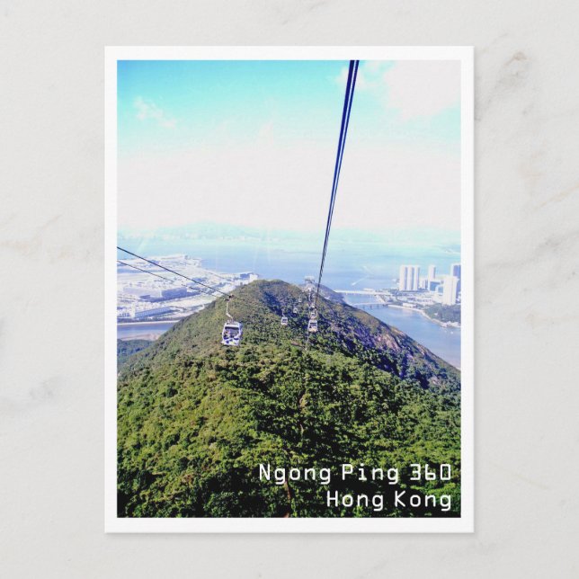 Ngong Ping 360, Hong Kong Postcard (Front)
