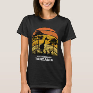 Ngorongoro, Tanzania Safari National Park Game Res T-Shirt