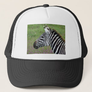 Ngorongoro Zebra Close-Up Trucker Hat