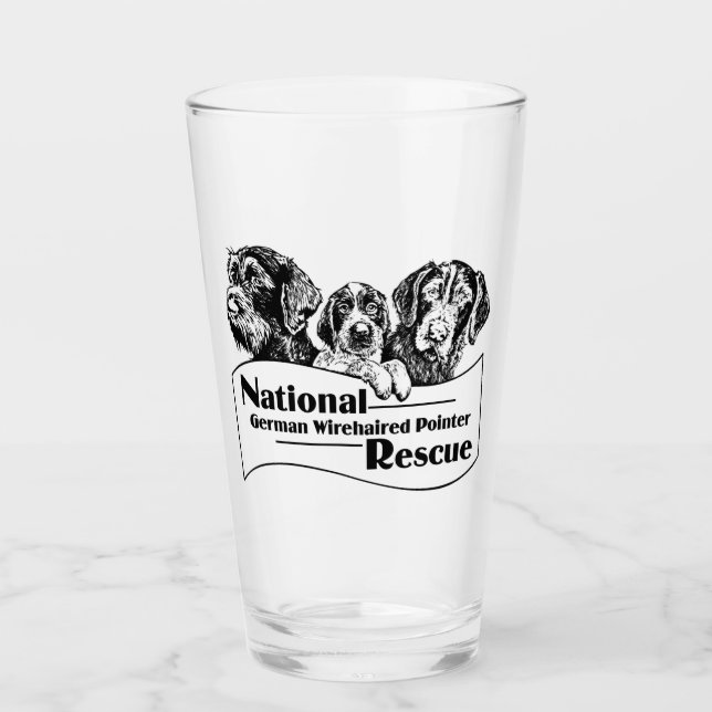NGWPR logo - Drinking glass (Front)