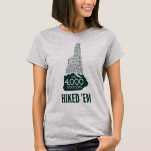 NH 4000 Pieds de page a porté le T-shirt féminin