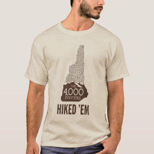 NH 4000 Pieds de page randonnée T-Shirt (logo Bro