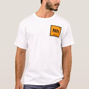 Nh - Nob Hill San Francisco Chemistry Symbol T-Shirt