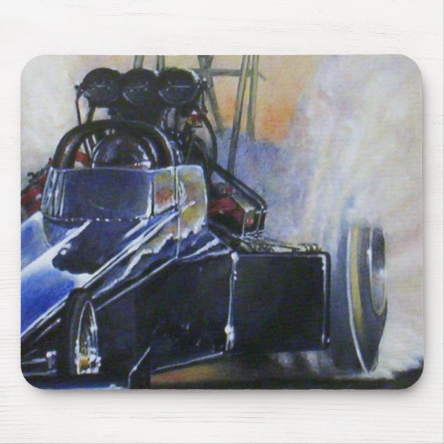NHRA Dragster Mouse Pad (Front)