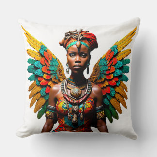 Nia Safiri Throw Pillow