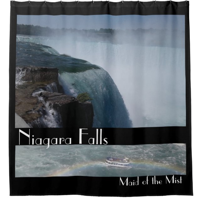 Niagar Falls Maid of the Mist Douche rideau (Devant)
