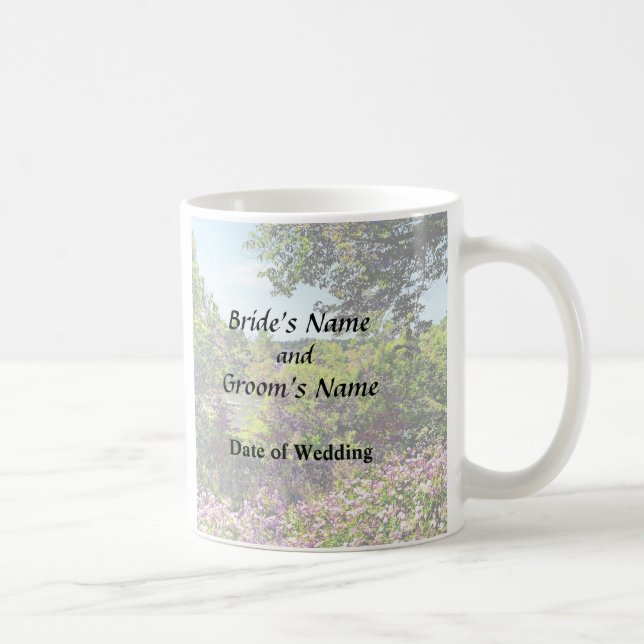Niagara Fall NY - Flowers on Three Sisters Islands Coffee Mug (Right)