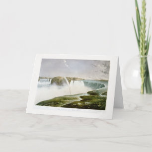 Niagara falls 1868 card