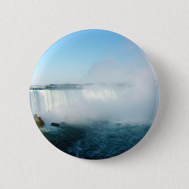 Niagara Falls. 2 Inch Round Button (Front)