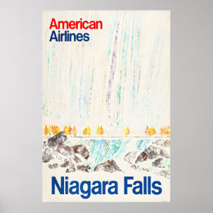 Niagara Falls - American Travel Poster